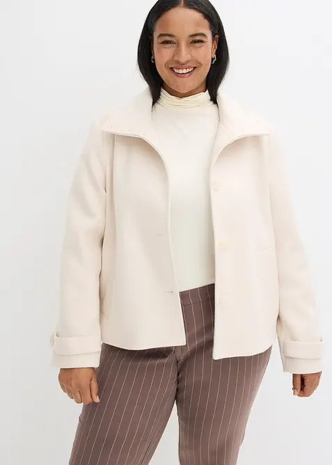 Jakke i ullstil, bonprix