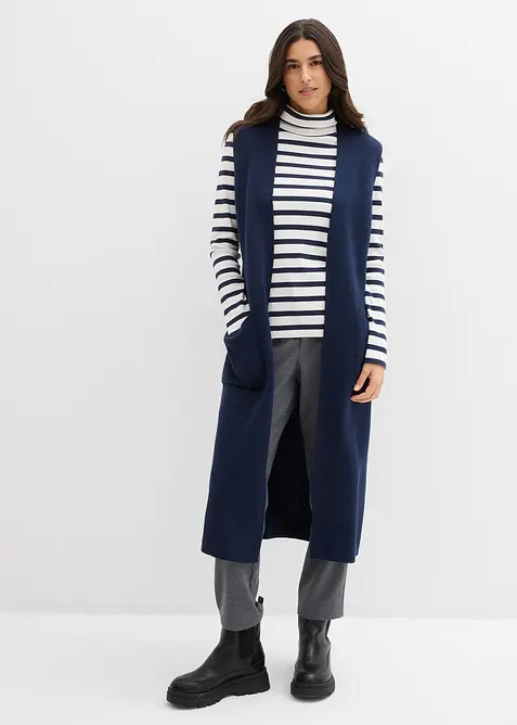 Strikket vest, bonprix