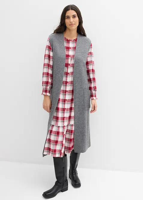 Strikket vest, bonprix