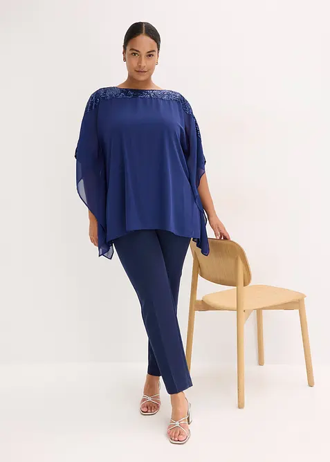 Tunika med paljetter, bonprix