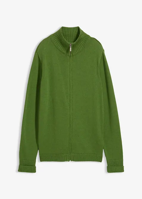 Cardigan i 100% &oslash;kologisk bomull, bonprix