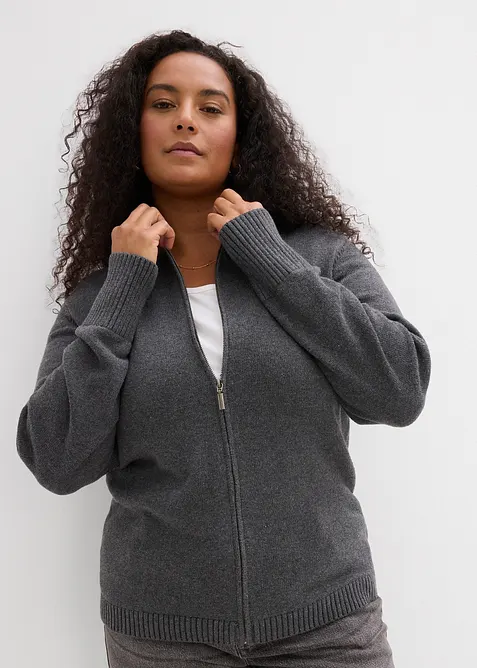 Cardigan i 100% økologisk bomull, bonprix