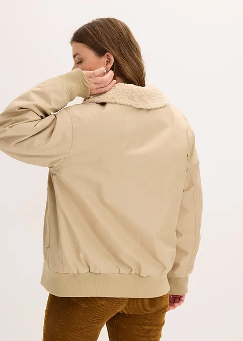 Vattert ytterjakke, bonprix