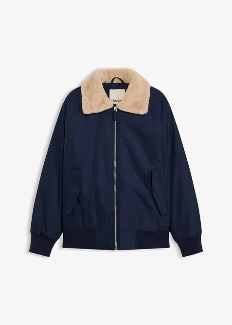 Vattert ytterjakke, bonprix