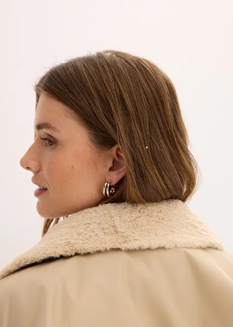 Vattert ytterjakke, bonprix