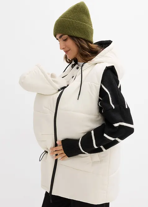 4-i-1-mammavest i vendbar, fôret modell med bæreinnlegg, bonprix