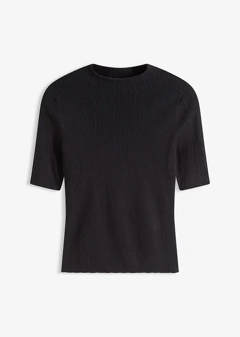 Ribbestrikket genser, bonprix