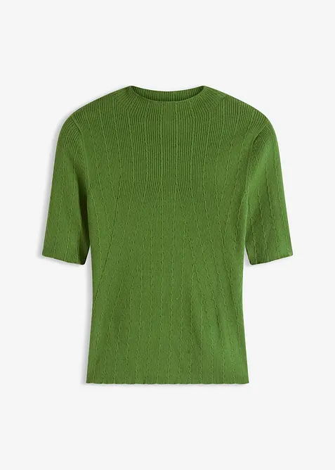 Ribbestrikket genser, bonprix