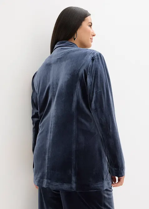 Blazer i myk fløyel, bonprix