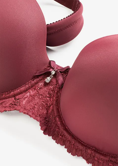 Vattert BH med polstrede stropper, bonprix