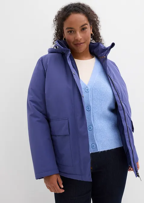 Vinterjakke med påsatte lommer, bonprix