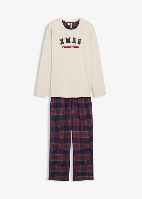 Pyjamas i myk bomull, bonprix