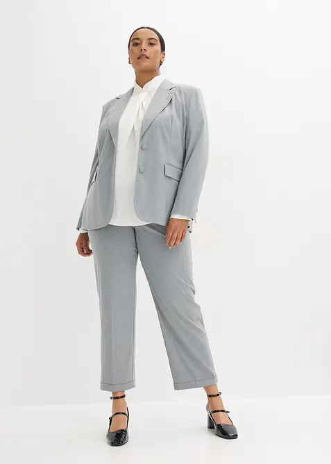 Blazer med dekorative, h&aring;ndsydde detaljer, bonprix