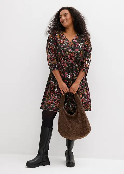 Tunikakjole i myk viskose, bonprix