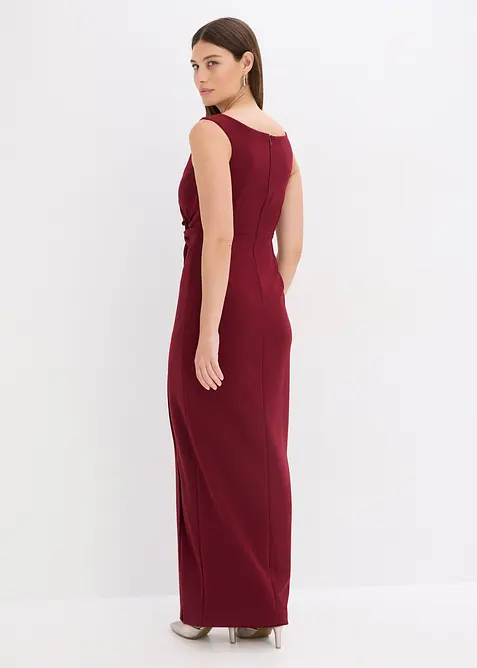 Carmenkjole av strukturert krepp, bonprix