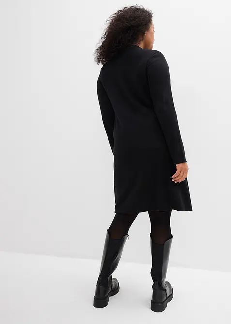 Strikket kjole i A-fasong, bonprix