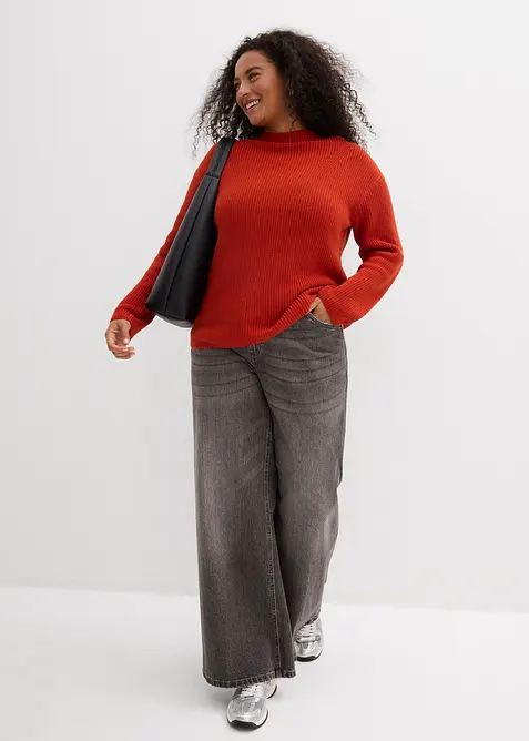 Genser i 100% økologisk bomull, bonprix