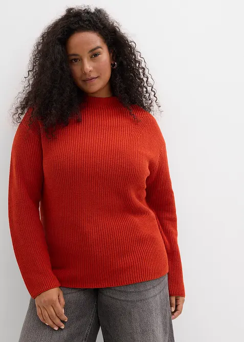 Genser i 100% økologisk bomull, bonprix