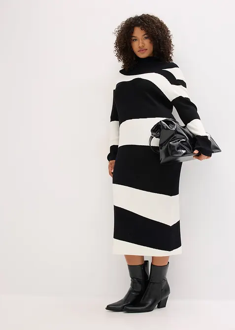 Strikkekjole, bonprix