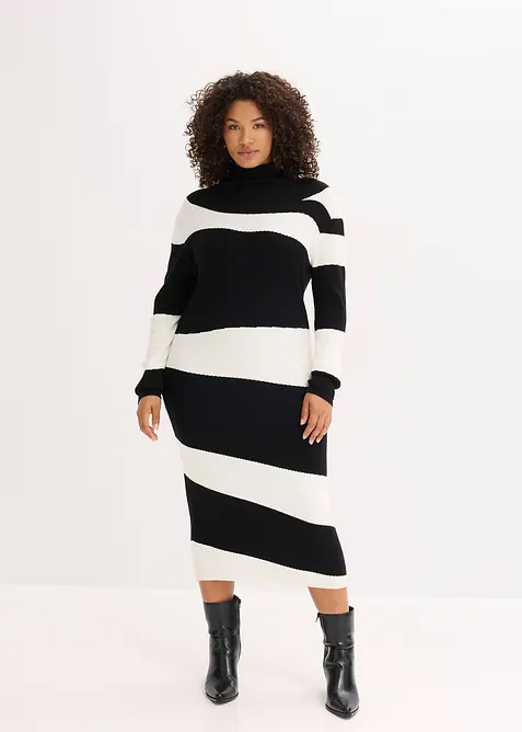 Strikkekjole, bonprix