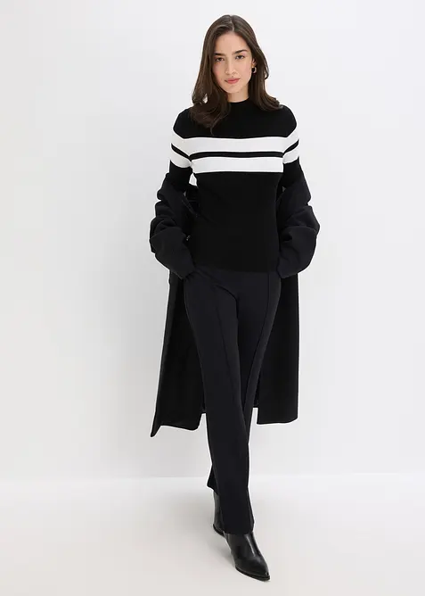 Finstrikket genser, bonprix