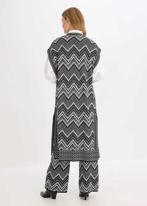 Strikket vest, bonprix