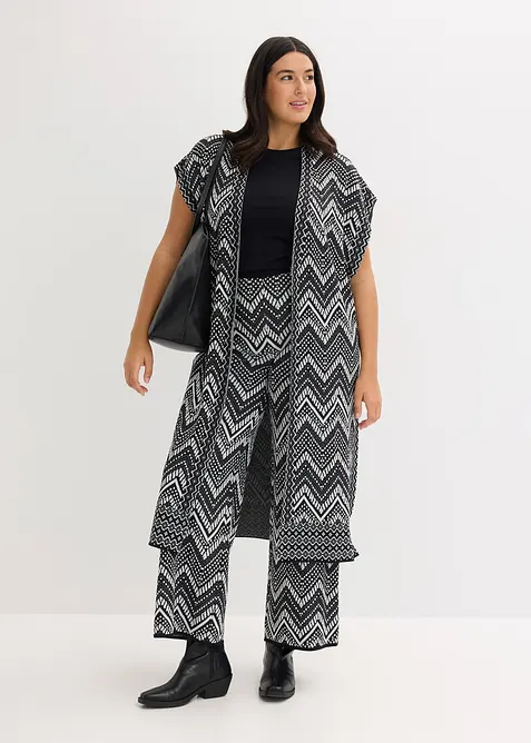 Strikket vest, bonprix