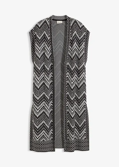 Strikket vest, bonprix