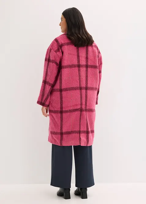 Oversized kåpe i ull-look, bonprix