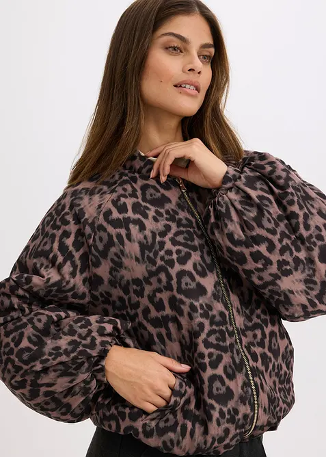 Vattert bomberjakke, bonprix