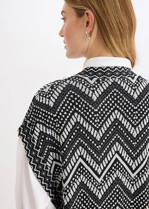 Strikket vest, bonprix