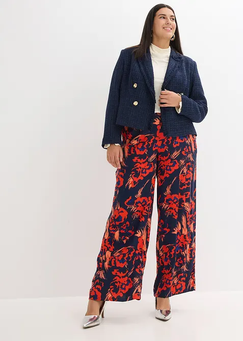 Boucléblazer med dekorative knapper, bonprix