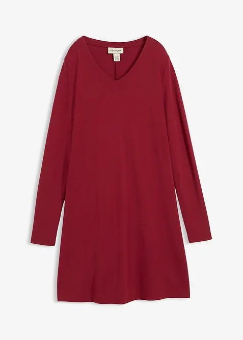 Kjole i lett viskosemiks, bonprix