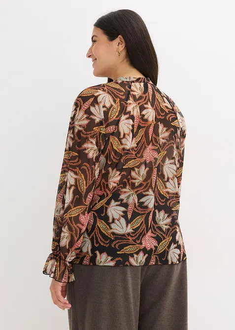 Trikottunika i myk mesh, bonprix