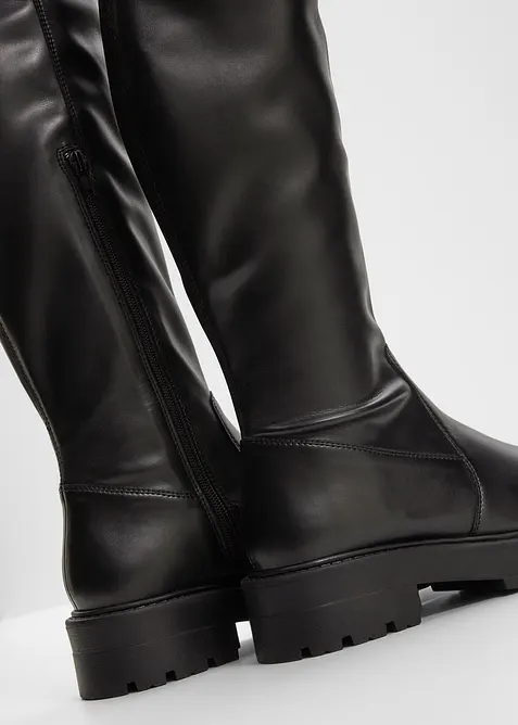 Overknee støvletter, bonprix