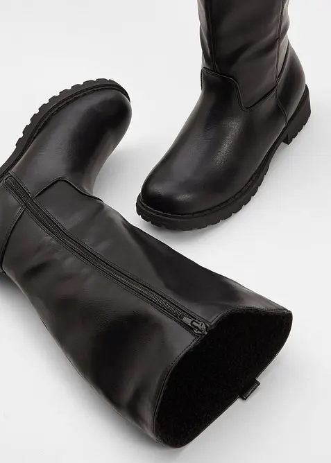 Støvletter med vidt skaft, bonprix