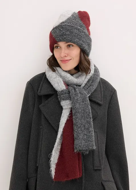 Skjerf og lue (2-delt sett), bonprix