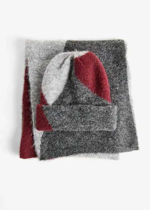 Skjerf og lue (2-delt sett), bonprix