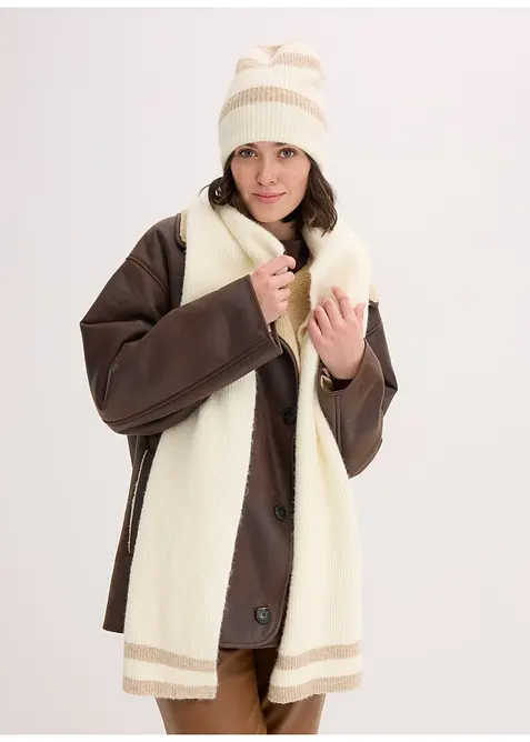 Skjerf og lue (2-delt sett), bonprix