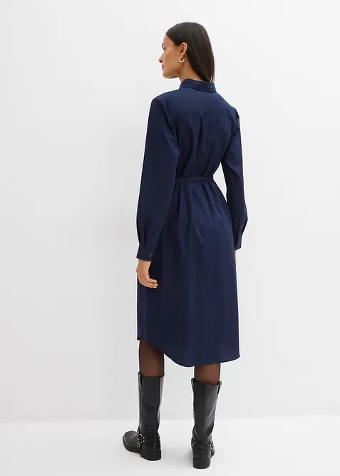 Midikjole i 100% økologisk bomull, bonprix