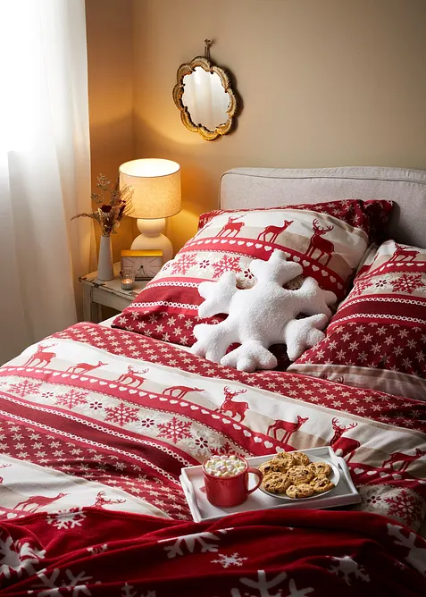 Sengesett med vinterdesign, bonprix