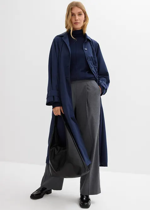 Pologenser i bomull med myk kasjmir, bonprix