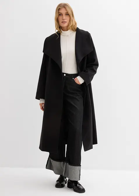 Pologenser i bomull med myk kasjmir, bonprix