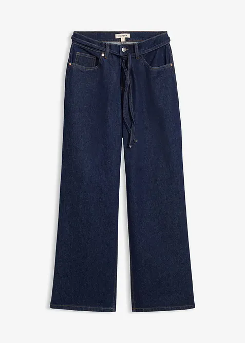 Wide Leg-jeans Mid Waist, bonprix
