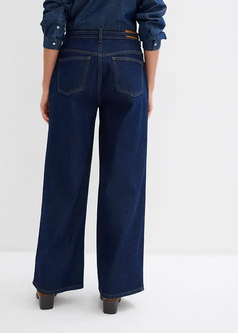 Wide Leg-jeans Mid Waist, bonprix