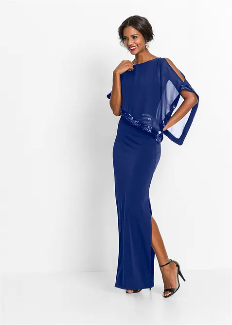 Jerseykjole med paljetter, bonprix