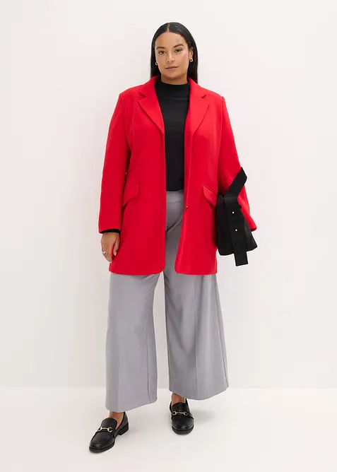 Kåpe i blazer-look, bonprix