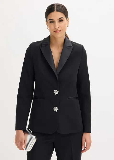 Blazer med smykkeknapper, bonprix