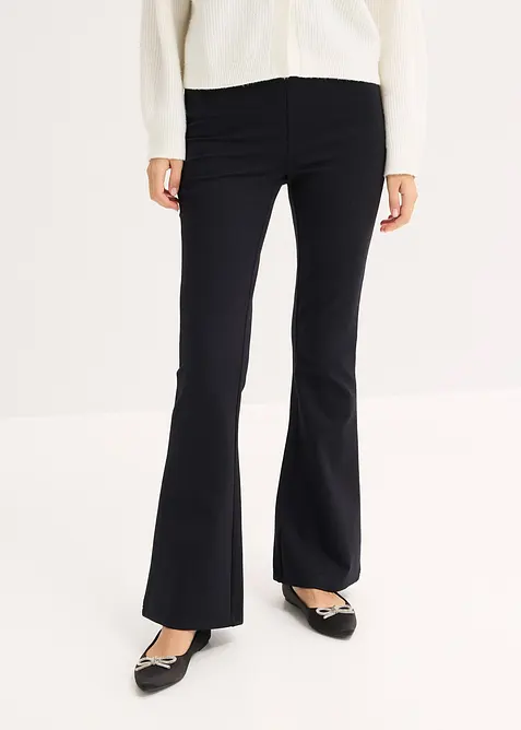 Leggings i behagelig Punto di Roma-materiale, bonprix