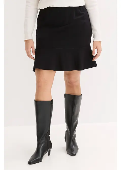 Miniskj&oslash;rt i behagelig Punto di Roma-materiale, bonprix